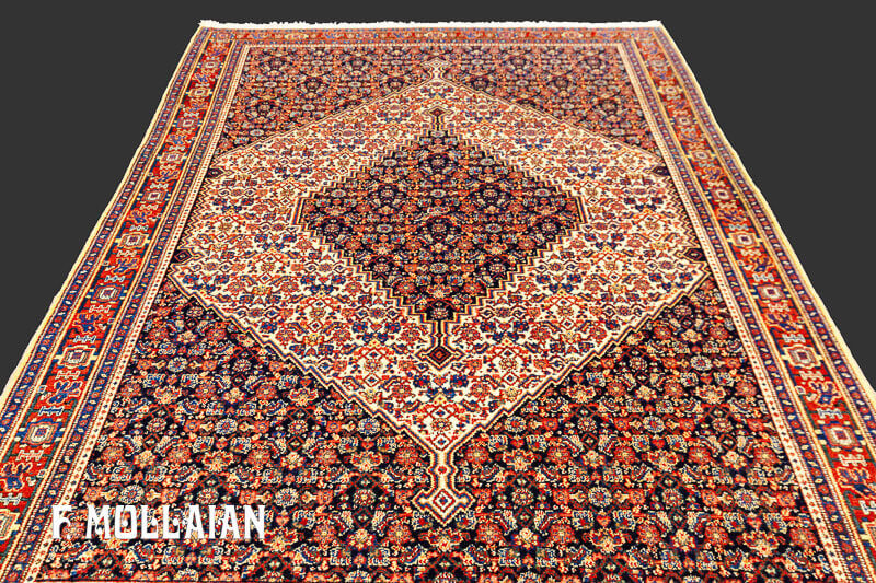 Antique Persian Senneh Rug n°:18708688